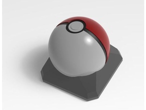 pokeball keycap jeux clavier pokemon 3d print model - Mito3D
