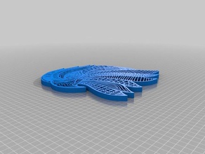eagle La impresión en 3d 3d print model - Mito3D