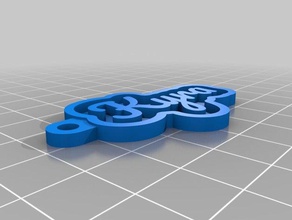 kyra keychains customized 3d print model - Mito3D