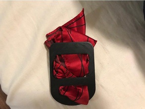 pocket square holder accessories mens fashion suit 3d print model - Mito3D