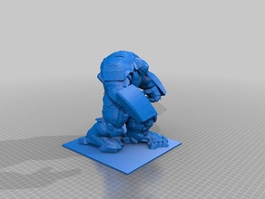 hulkbuster birimleriyle 3d baskı 3d print model - Mito3D