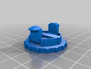 mosquito magnet-octenol Rohr Deckel Ersatz-Teile magnet 3d print model - Mito3D