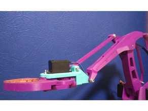 adapter mantis gripper eezybotarm mk2 robotics arm claw 3d print model - Mito3D