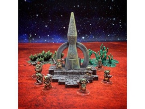 bygone monument any scale toys & games 15mm 28mm 32mm alien boardgame dungeons dragons fantasy frostgrave game gaming infinity kill team miniature miniatures mordheim pathfinder roleplaying rpg ruins scatter terrain science fiction scifi space starfinder tabletop wargaming warhammer warhammer40k 40k 3d print model - Mito3D