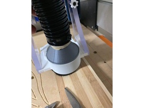 suckit dust shoe vacuum hose adapter 583x31 parts customized shapeoko boot 3d print model - Mito3D