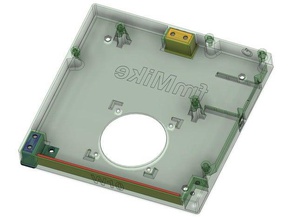 alfawise w10-Buchse Ventilator update + full-size-sd-Karte 3d-Drucker Teile w10 Lüfter-upgrade sla Steckschlüssel 3d print model - Mito3D
