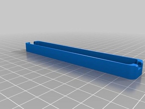 pico de dobramento pauzinho caixa magnética - inferior recipientes personalizado 3d print model - Mito3D