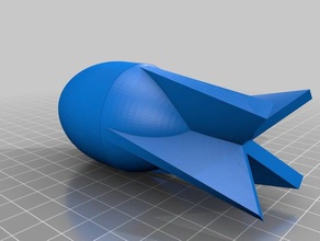 44mm patates topları mermi yüzgeçleri tutuluyor hobi designproject silahı 3d print model - Mito3D