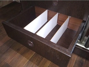 linen drawer organizer household 3d print model - Mito3D