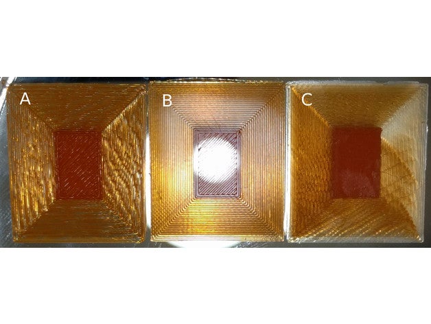 erste Schicht Experimente 3d-Druck-tests 3d-Drucker-tuning Haftung brim Glas Höhe - Messung Düse Papier Lücke printbed z-Lücke z-stop 3D print model - Mito3D