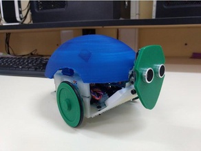 robô educativo mulita v10 robótica educação 3d print model - Mito3D