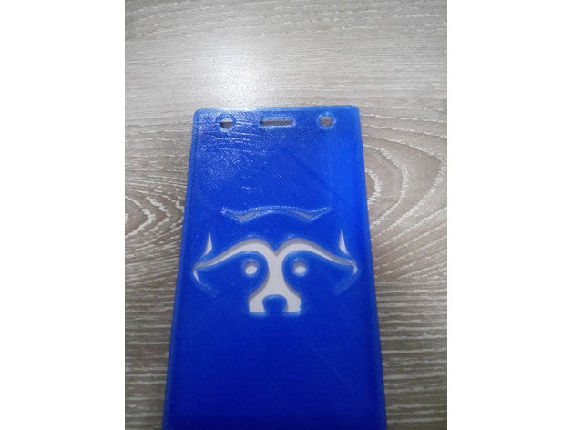 card holder racoon 3D print model - Mito3D