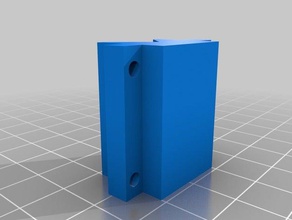 vee block fixing holes engineering 3d print model - Mito3D