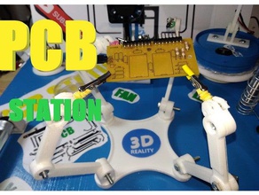 stampa 3d pcb station printing soldering stampa3d 3d print model - Mito3D