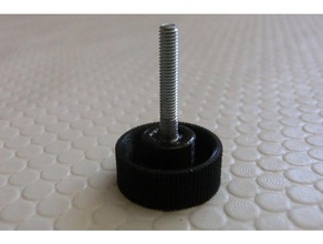 fishing reel knob screw sport & outdoors 3d print model - Mito3D