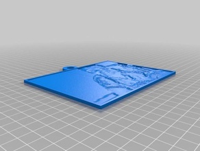 claudia 2d sanat özelleştirilmiş 3d print model - Mito3D
