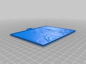 parmila 2d sanat özelleştirilmiş 3d print model - Mito3D