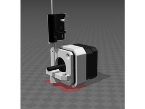 filament runout sensor bracket direct drive 3d printer parts 3d print model - Mito3D