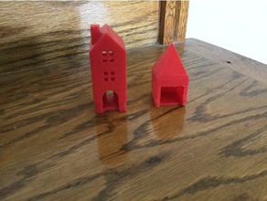 evler benim 3d baskı 3d print model - Mito3D