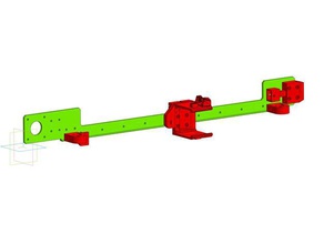 tatara mgn9 conversion 3d printer parts linear motion rail steel xaxis x axis 3d print model - Mito3D