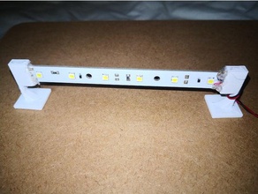 led light stand household lighting 3d print model - Mito3D