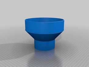 cone reducer diy customized 3d print model - Mito3D