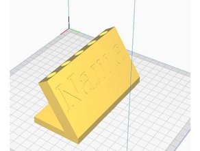 portapenne da scrivania targa office Stampante 3d La stampa slash ce3 cool creality il design desk organizer divertente la cosa utile strumento titolare famiglia modello nome di identificazione del tag necessario attrezzature per l'ufficio l'organizzazione dell'ufficio forniture ufficio onshape pen matita penna progetto tinkercad woah 3d print model - Mito3D