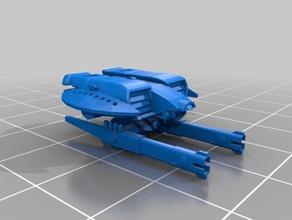 drone white shark space communist bomber vehicles 40k warhammer 3d print model - Mito3D