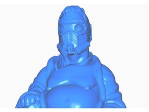 star lord gotg buddha marvel collection sculptures bust guardians guardiansofthegalaxy remix statue 3d print model - Mito3D