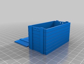 caixa de madère modules jeux personnalisé 3d print model - Mito3D