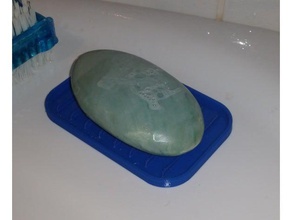 soap dish bathroom 3d print model - Mito3D