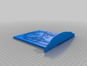 puerta de durin - la obra tolkien juegos jrr j r el merp 3d print model - Mito3D