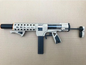 talon garra smg ar15 - curto caliburn brinquedos & games 3d print model - Mito3D