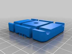 Schrank Magd Draht-Regal-Klammer - Organisation closetmaid Draht-Regale 3d print model - Mito3D