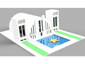 salle de la justice L'impression 3d 3d print model - Mito3D