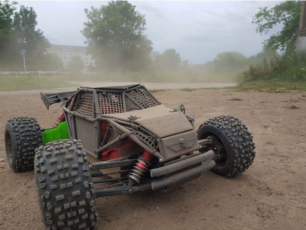 arrma talion desert mod r c vehicles truggy miniature reely raptor 6s reprap 3D print model - Mito3D