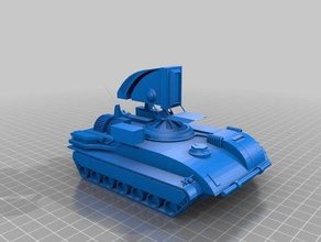 prism tank vehicles red alert 2 solidworks 3d print model - Mito3D