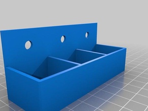 dowel box tool holders & boxes customized 3d print model - Mito3D