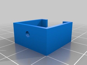 femmina a jack di alimentazione scatola parti 3d print model - Mito3D