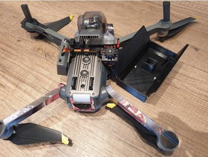dji mavic pro 1 abwurfsystem drop box air v3 r c vehicles airdrop drone dropbox fishing rod platinum 3d print model - Mito3D
