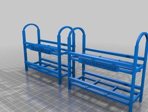 copy micro scale garage o h tier rack 3d printing 3d print model - Mito3D