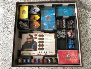 witcher adventure game box organizer toy & accessories 3d print model - Mito3D