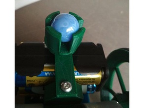 soporte da bola escornabot par canica 15 8mm L'impression 3d 3d print model - Mito3D
