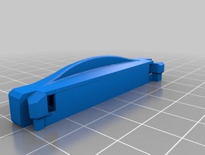 freeplay cm3 carrinho de cobrir w suporte a teclas atalho 3d print model - Mito3D
