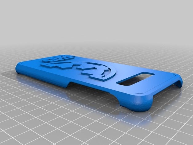 galaxy s10 republic logo sw 3d printing 3D print model - Mito3D