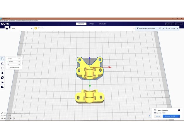 hotend modification L'imprimante 3d de pièces 3D print model - Mito3D