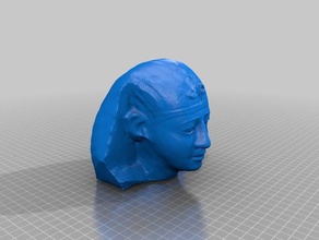 golden ancient egyptian pharaoh 3d printing 3d print model - Mito3D