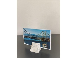 bridge photo holder decor design photoholder 3d print model - Mito3D