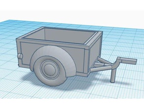 vintage trailer di auto d'epoca i veicoli 1 43e rimorchio o modello in scala il veicolo 3d print model - Mito3D