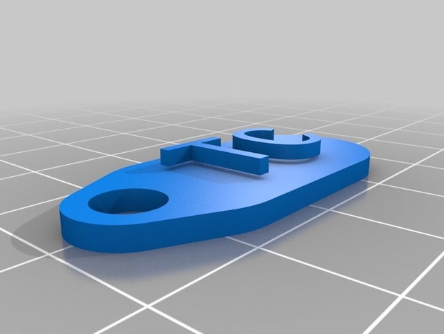 o tc organização personalizado 3D print model - Mito3D